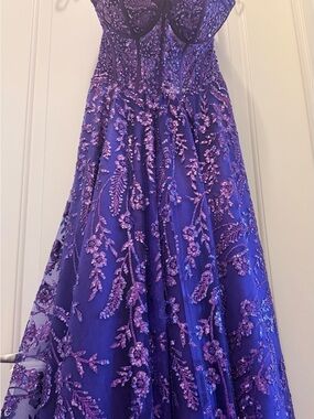 Elegant Jovani Purple Prom/Formal Dress